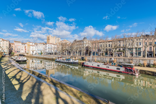 Canal de la Robine in Narbonne, France © Anibal Trejo