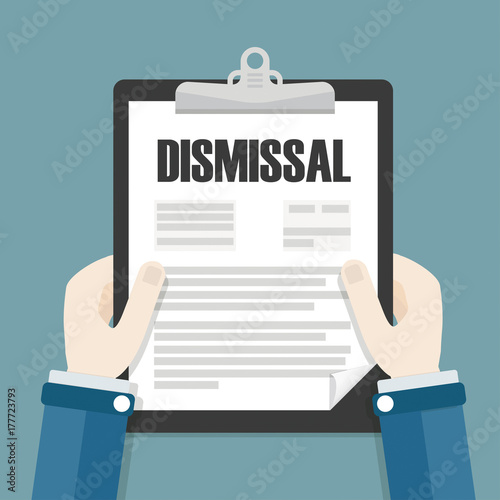 Hands Clipboard Dismissal