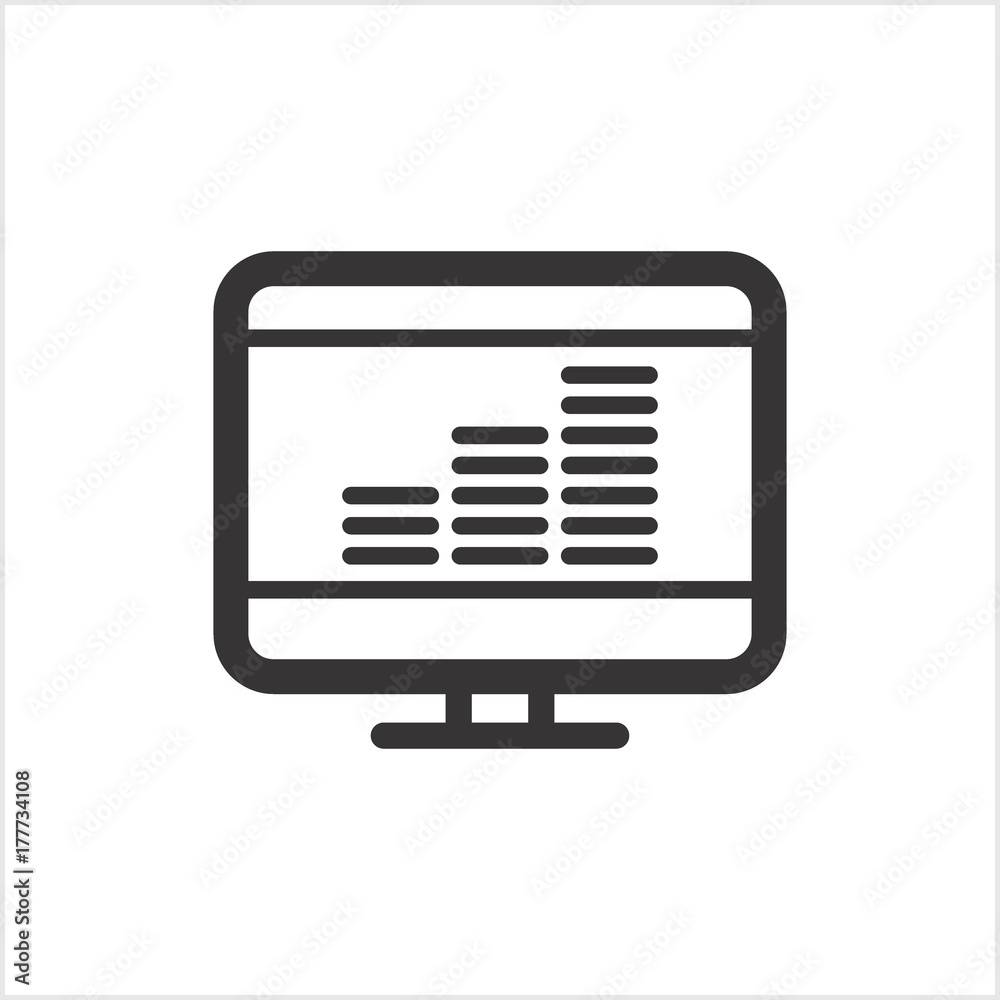 Multimedia Thin Icon