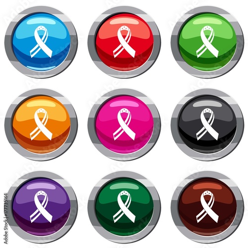 Free Download American ribbon set 9 collection - GFXLoad