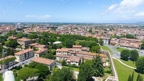 Aerial view of Pisa, Italy © jovannig