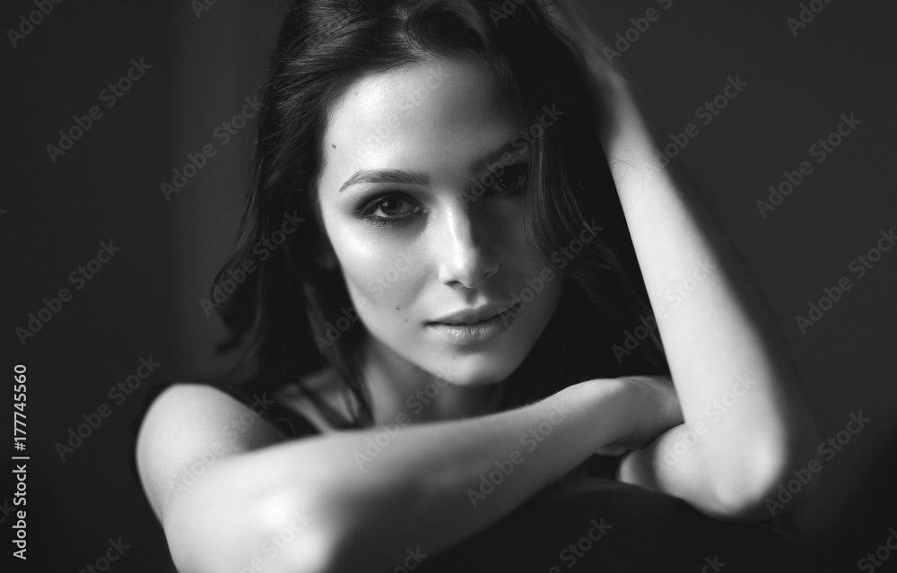 Fototapeta premium Very beautiful and sexy woman