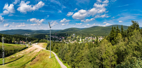 ski jumping hill in Harrachov