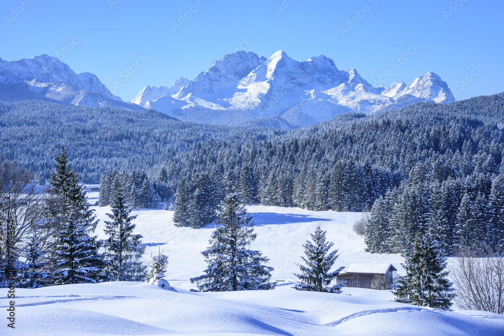 Winteridylle in Oberbayern
