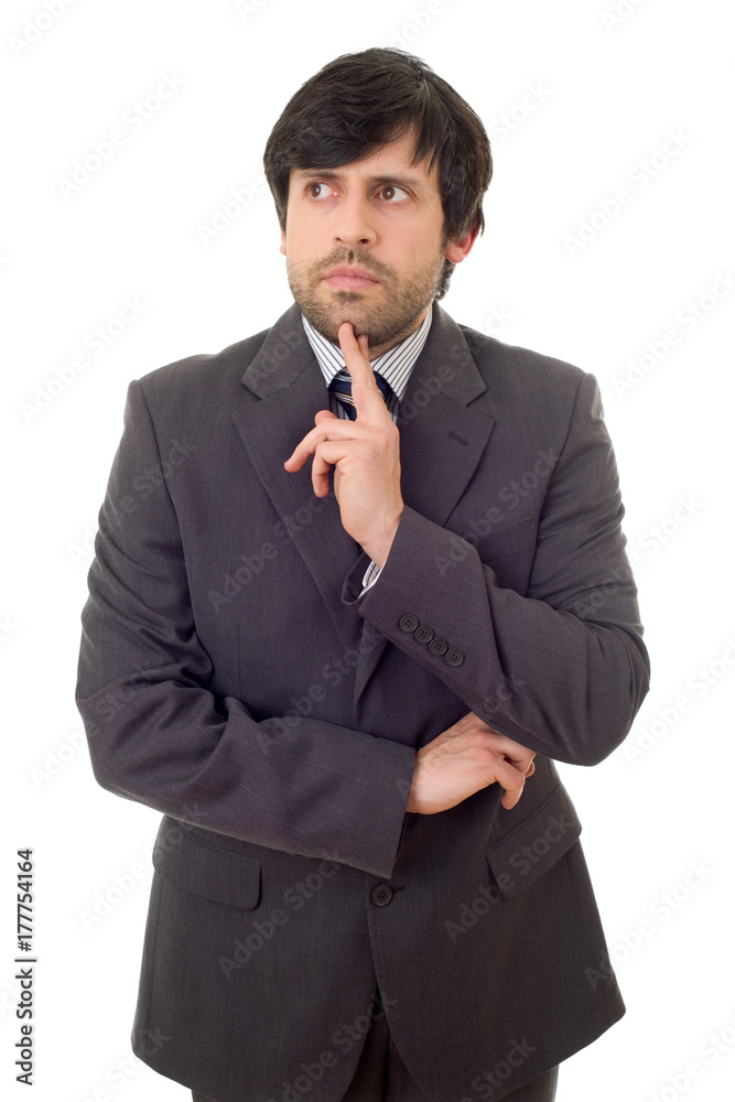 business man thinking