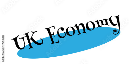 UK Economy rubber stamp. Grunge design with dust scratches. Effects can be easily removed for a clean, crisp look. Color is easily changed.