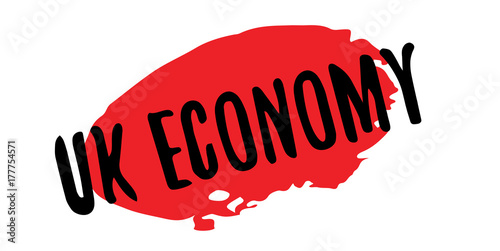 UK Economy rubber stamp. Grunge design with dust scratches. Effects can be easily removed for a clean, crisp look. Color is easily changed.
