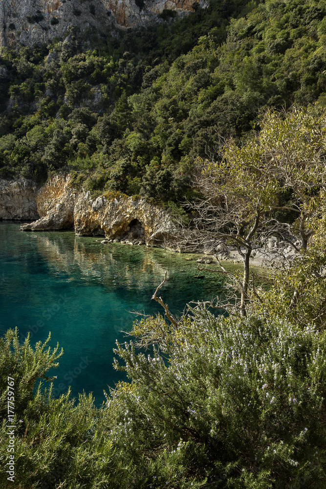 Crique aux reflets turquoise, Croatie