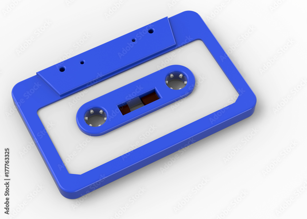 Obraz premium Cassette Tape - 3D