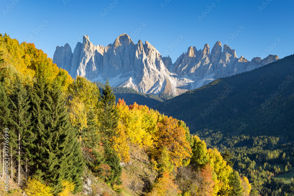 Autumn in the Dolomites Alps, Italy