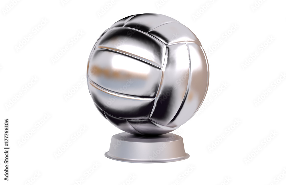 Volleyball Silver Trophy