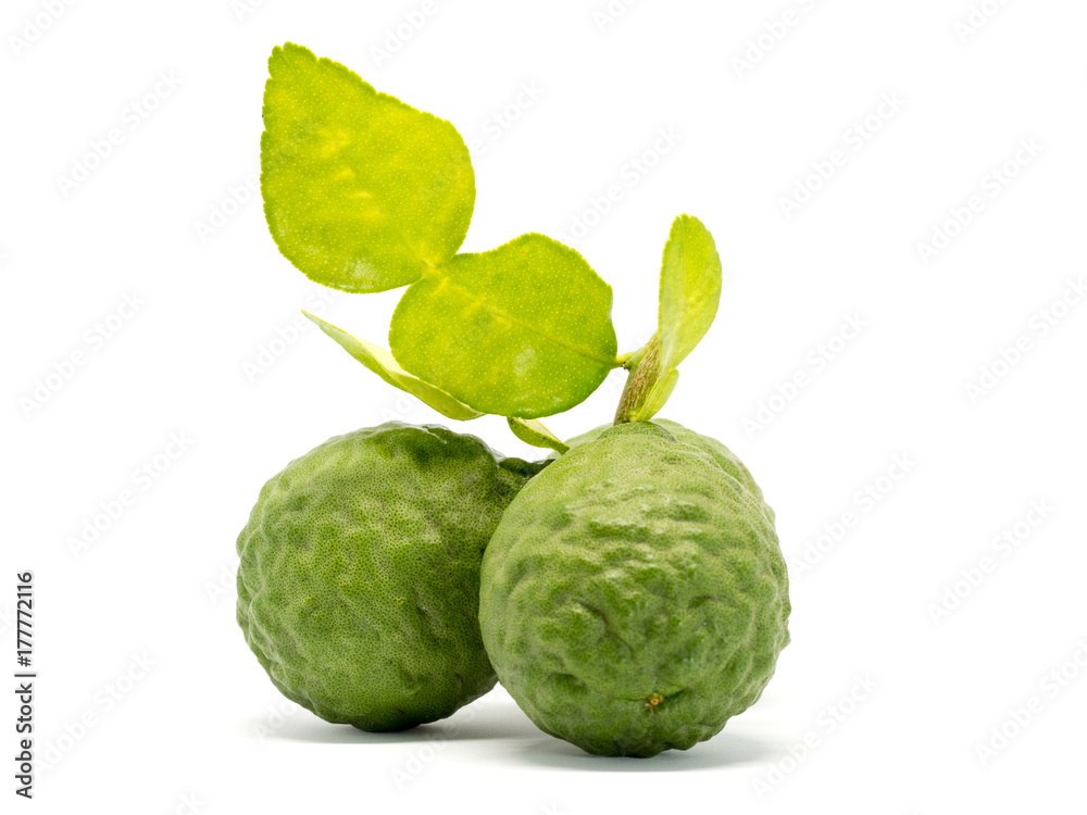 close up group of fresh bergamot with green leaves isolated on white background. benefits of bergamot for beauty and health concept close up group of fresh bergamot with green leaves isolated on white background. benefits of bergamot for beauty and health concept