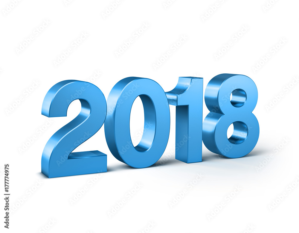 Blue 2018 date number Blue 2018 date number