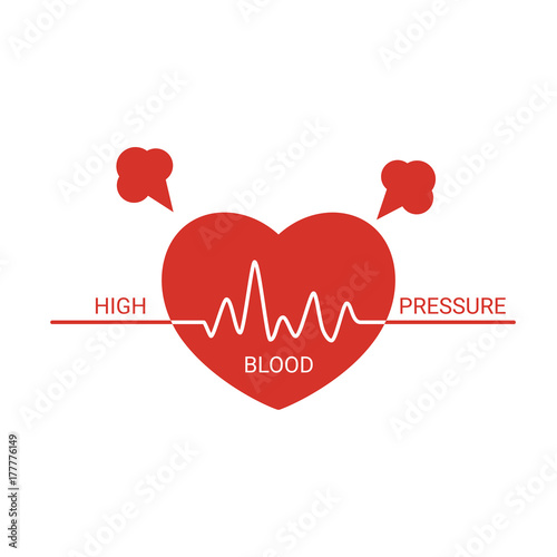 High blood pressure icon