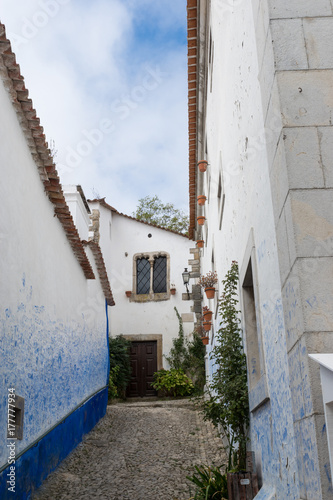 Old town of Obidos, Portugal © pashan