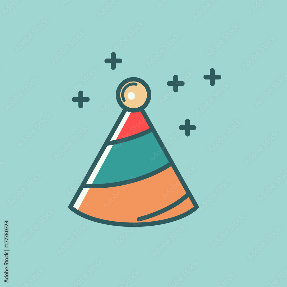 Obraz premium Merry christmas icons and elements design