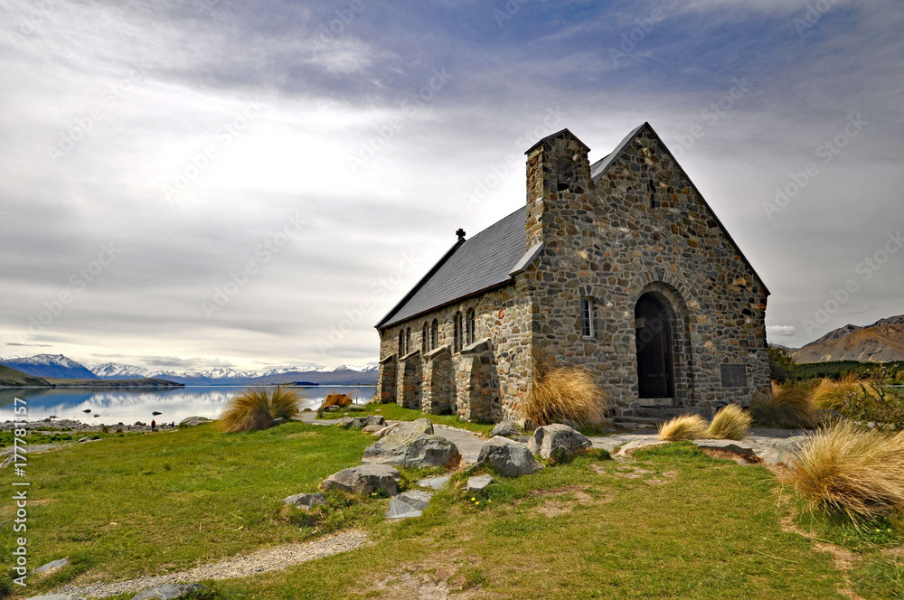 The Church of the Good Shepherd, Lake Tepeko, New Zealand