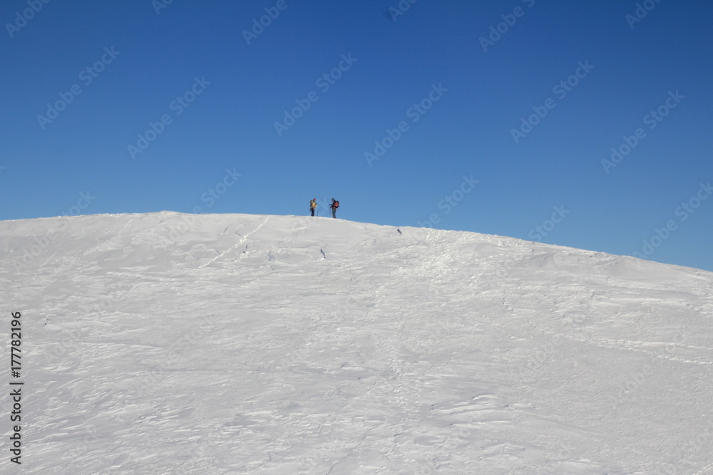 Au sommet du Mont Blanc