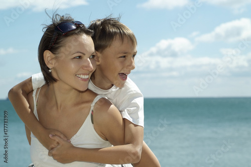 happy mother and son © aletia2011