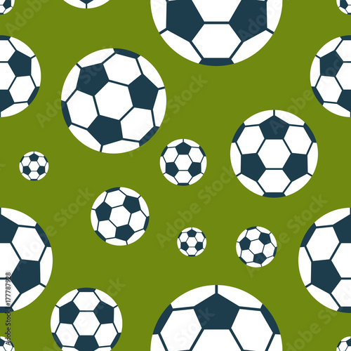 Football seamless pattern