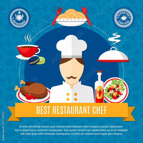 Restaurant Chef Concept