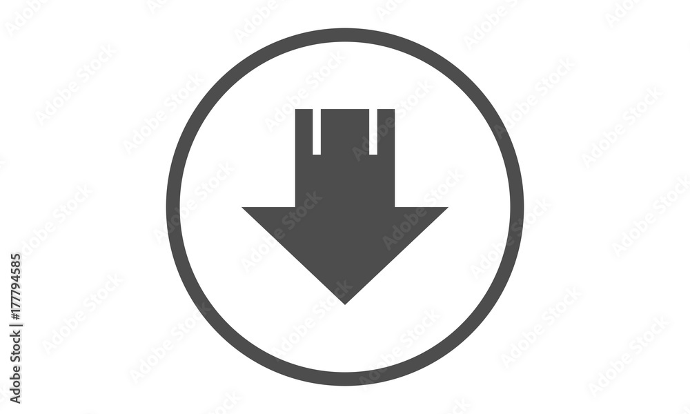 Down Arrow Icon Website Element Sign or Icon Design For UI, UX, interface, banner, info graphic Down Arrow Icon Website Element Sign or Icon Design For UI, UX, interface, banner, info graphic