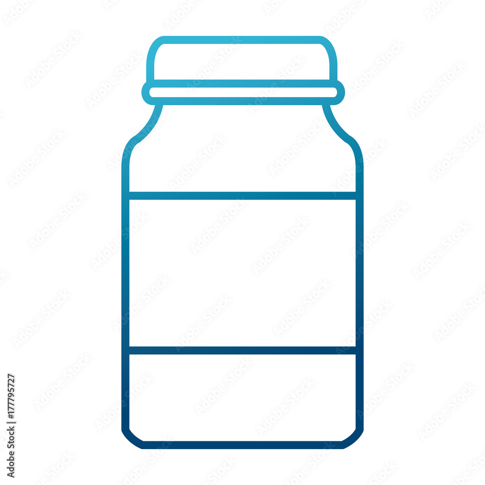 plastic product bottle icon vector illustration graphic design