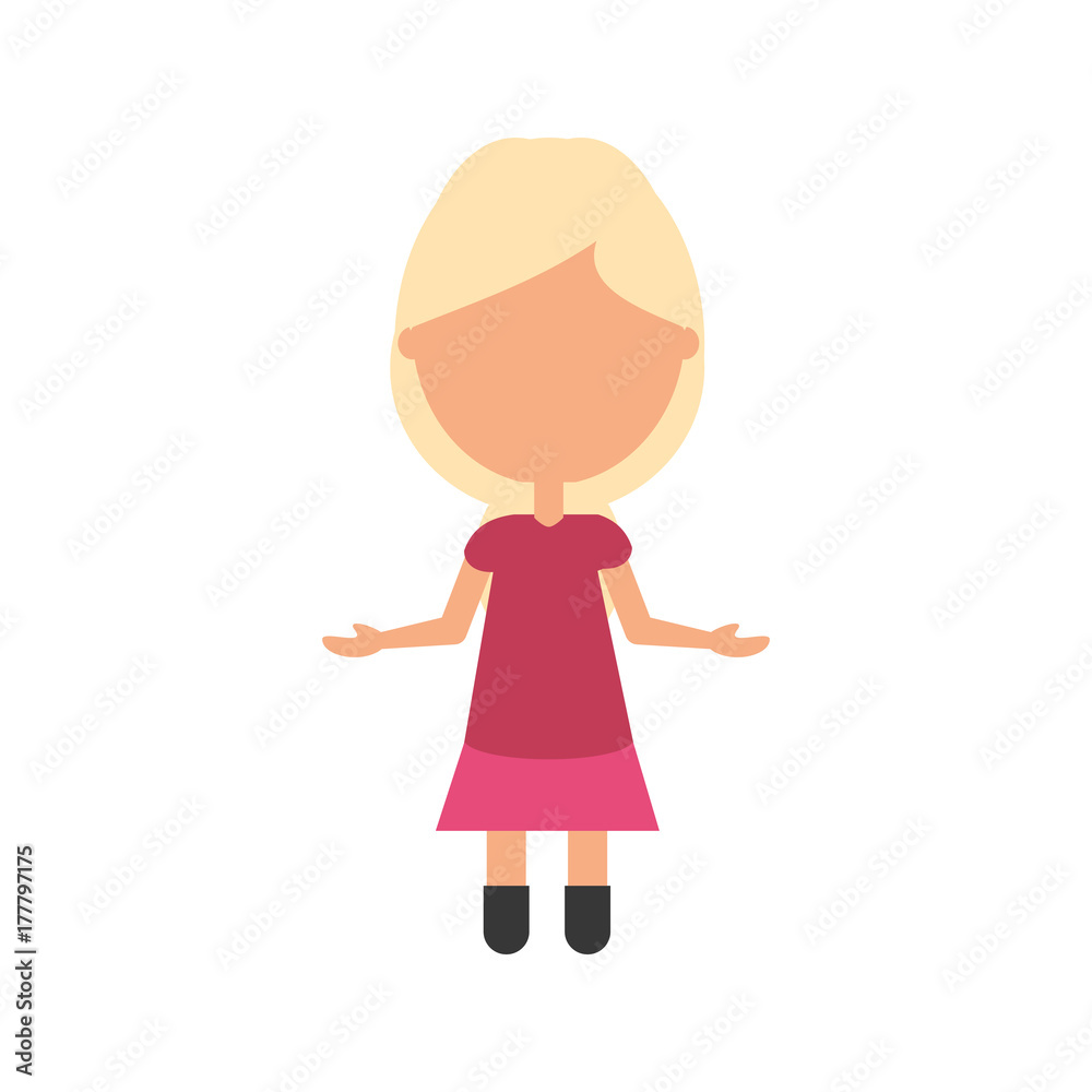 woman with open arms vector illustration woman with open arms vector illustration