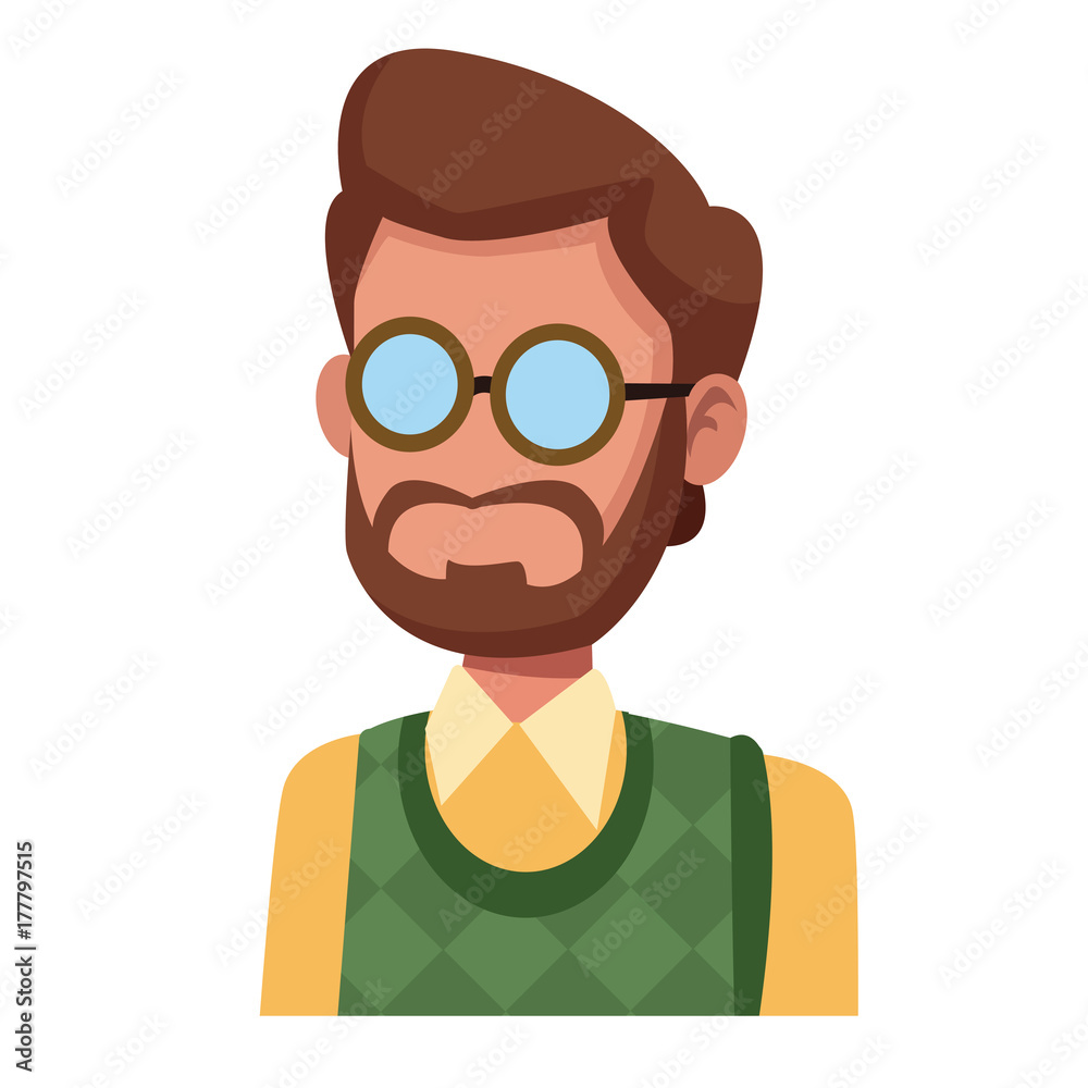 Teacher with blackboard icon vector illustration graphic design