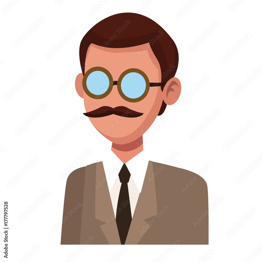 Teacher with blackboard icon vector illustration graphic design