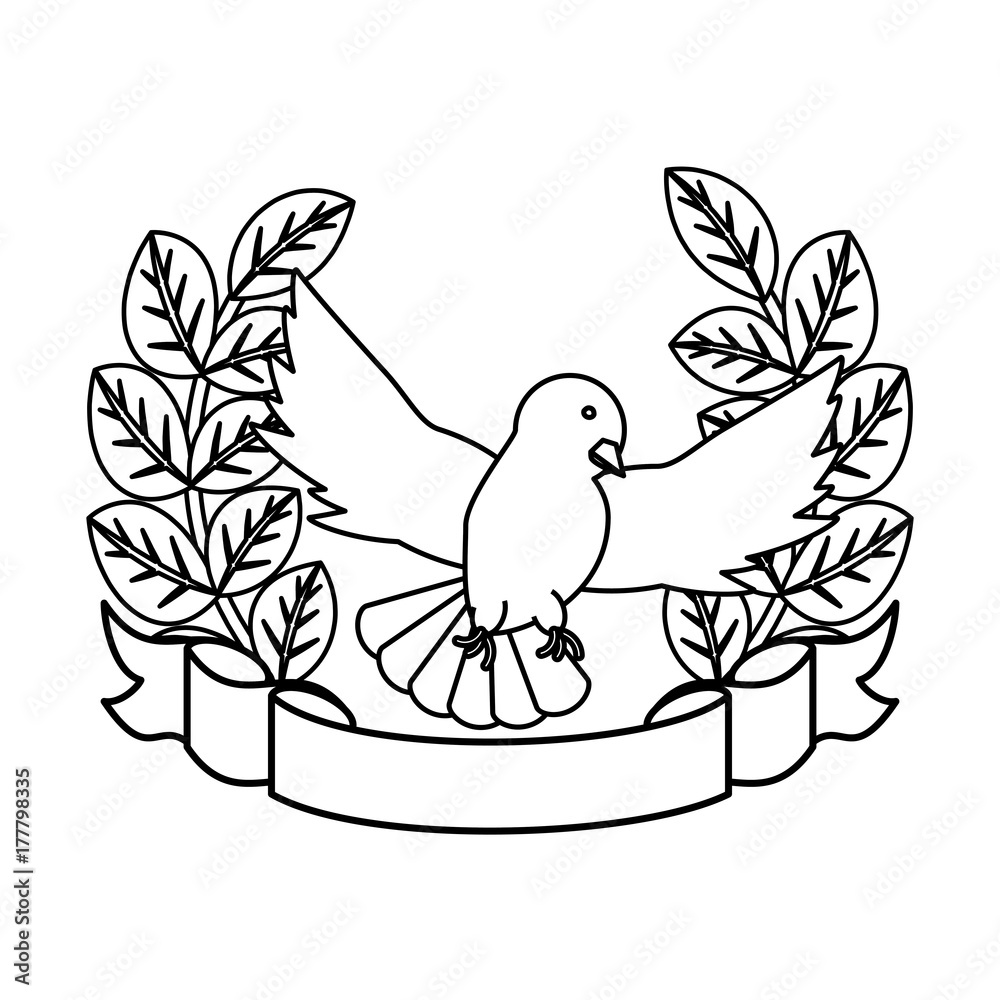 peace dove vector illustration peace dove vector illustration