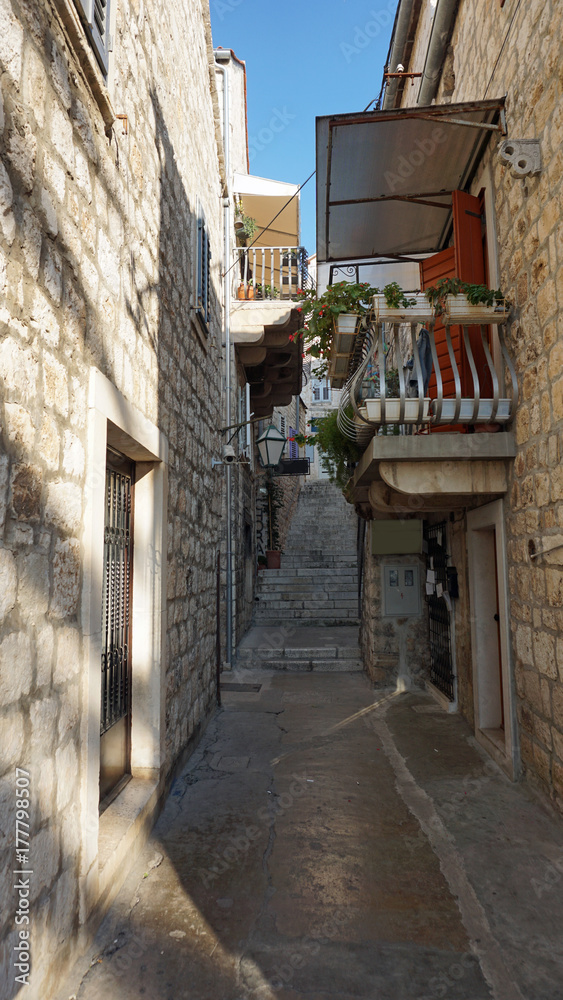 traditional houses on the island of hvar