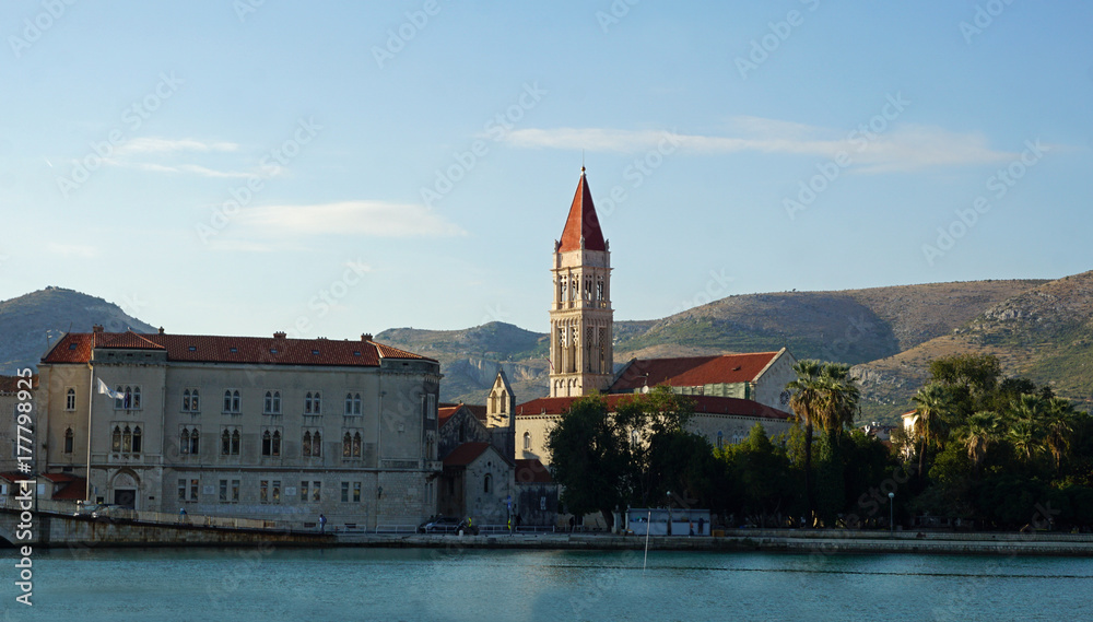 church in croatian town of trogir