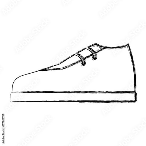 Elegant male shoe icon vector illustration graphic design © Jemastock