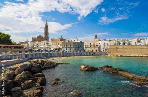Monopoli (Italy) - A white city on the the sea with port, province of Bari, Apulia region, southern Italy