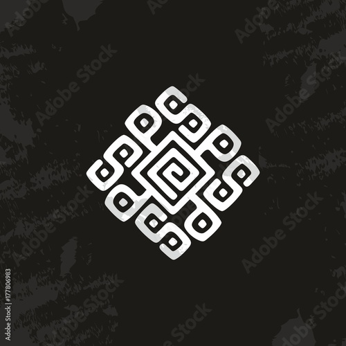 Modern vector professional sign logo o ops