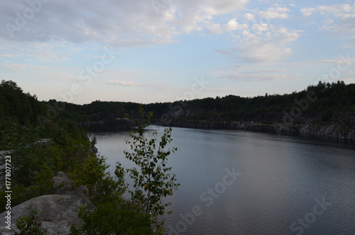 evening lake