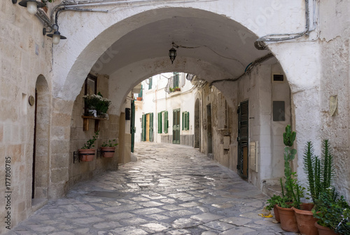 Monopoli  Italy  - A white city on the the sea with port  province of Bari  Apulia region  southern Italy