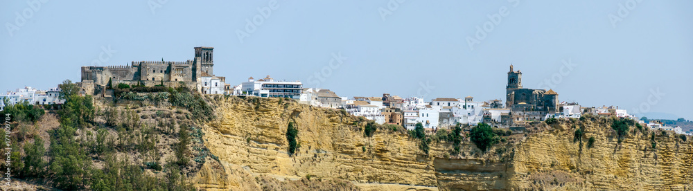 Panoramic view of Arcos de la Frontera Cadiz