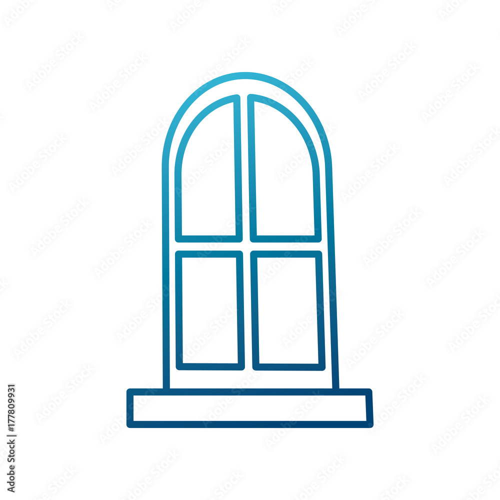 House big window icon vector illustration graphic design House big window icon vector illustration graphic design