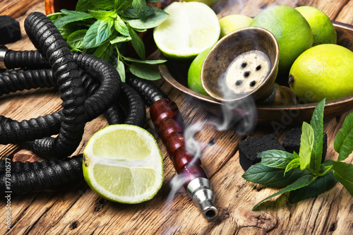 exotic nargile with lime