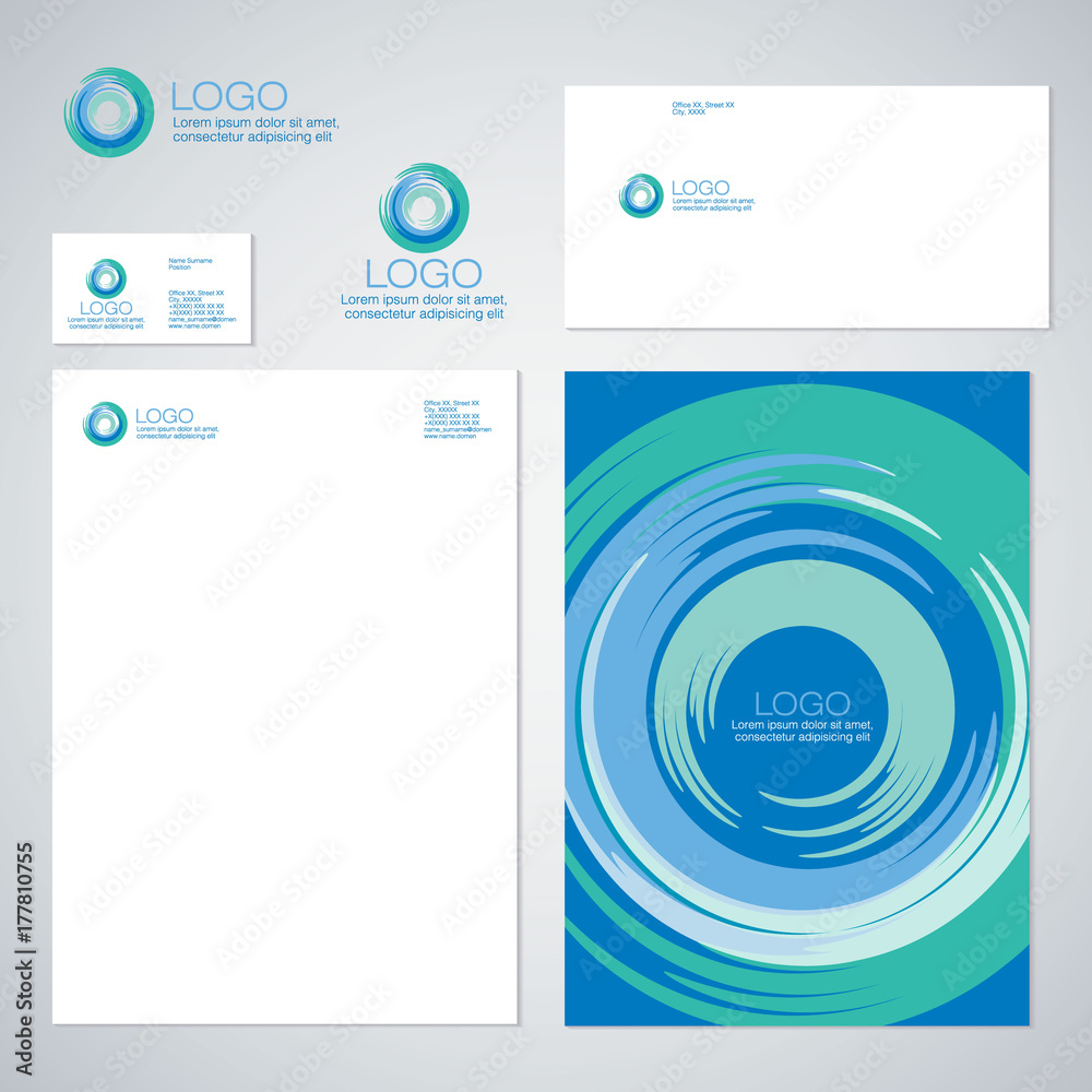 Air conditioning and ventilation logo. Air logo. Pipes logo. Pipeline logo. Water pipe logo. On a blue background whirlpool. Air conditioning and ventilation logo. Air logo. Pipes logo. Pipeline logo. Water pipe logo. On a blue background whirlpool.