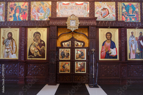 Foto Christian church interior