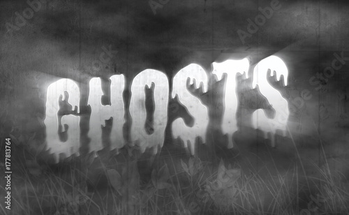 Ghosts Horror Movie Poster photo