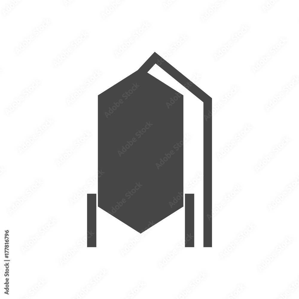 Silos storage icon Silos storage icon
