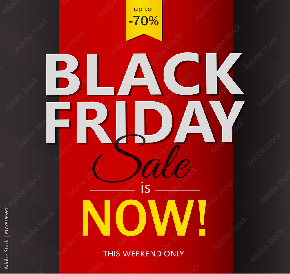 black friday discounts label template
