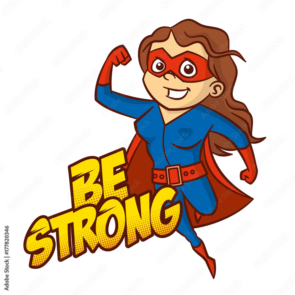 Superhero cartoon character Superhero cartoon character