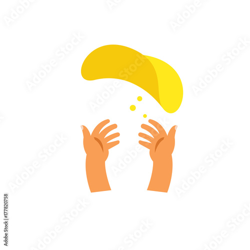 Pizza Dough Vector Icon