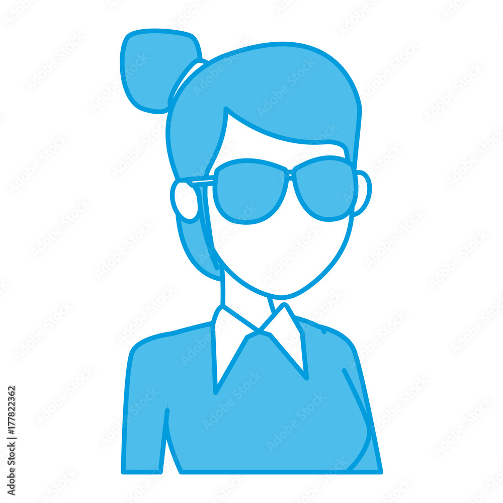 School teacher cartoon icon vector illustration graphic design School teacher cartoon icon vector illustration graphic design