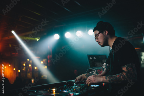 DJ at the club